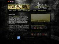 drumsandbikes.de Webseite Vorschau
