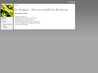 dr-knippel.de Webseite Vorschau