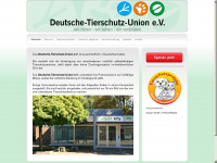 deutsche-tierschutz-union.de Webseite Vorschau