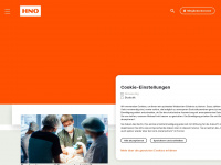 hno-aerzte.de Webseite Vorschau