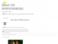 hohnersberg.de Webseite Vorschau