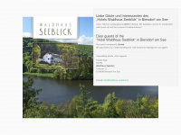 waldhaus-seeblick.de Webseite Vorschau