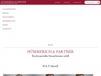 huemmerich-partner.de Webseite Vorschau