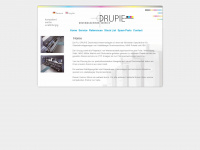 drupie.de Webseite Vorschau