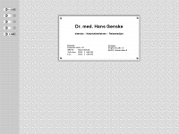 dr-med-genske.de Webseite Vorschau