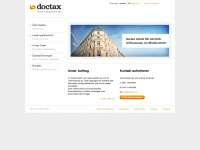 doctax.eu Webseite Vorschau