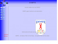 dimfe.de Webseite Vorschau