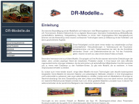 dr-modelle.de Webseite Vorschau