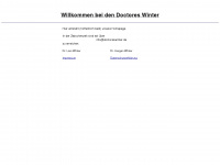 doctoreswinter.de Webseite Vorschau
