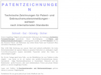 die-zeichnung-patent.de Webseite Vorschau
