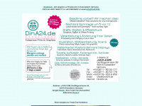 dina24.de Webseite Vorschau