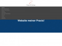 drzerban.de Webseite Vorschau