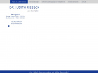 dr-riebeck.de Webseite Vorschau