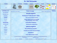 dr-rolf-schneider.de Webseite Vorschau