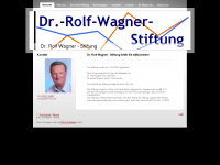 dr-rolf-wagner-stiftung.de Webseite Vorschau