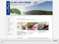dr-sabina-renner.de Webseite Vorschau