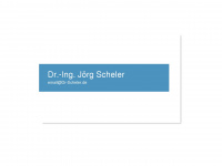 dr-scheler.de Webseite Vorschau