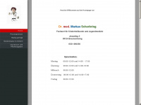 dr-scherbring.de Webseite Vorschau