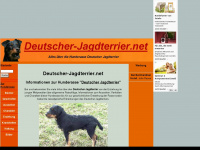 deutscher-jagdterrier.net Webseite Vorschau
