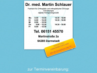 dr-schlauer.de Webseite Vorschau
