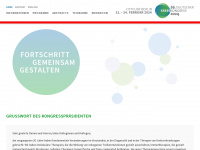deutscher-krebskongress.de Webseite Vorschau