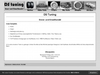 ds-tuning.com Webseite Vorschau