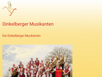 dinkelberger-musikanten.de Webseite Vorschau