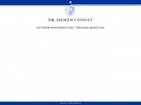 dr-siemen-consult.de Webseite Vorschau