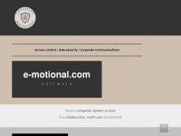 e-motional.com Webseite Vorschau