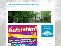 ev-kirche-johannisthal.de Webseite Vorschau