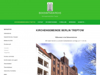 bekenntniskirche.de Webseite Vorschau