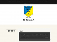 sg-berka.de Webseite Vorschau