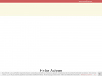 heike-achner.de Webseite Vorschau