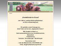 hundeschule-im-grund.de Webseite Vorschau