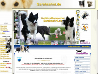 sarahsahni.de Webseite Vorschau