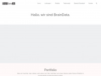 braindata.de Webseite Vorschau