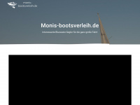 monis-bootsverleih.de Webseite Vorschau