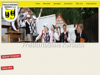 flb-korbach.de Webseite Vorschau