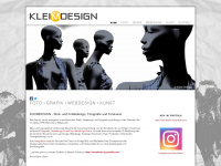 kleimdesign.de Webseite Vorschau