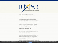 luxpar.de Webseite Vorschau