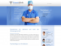 unifrauenklinik-kiel.de Webseite Vorschau