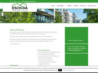 dschida.de Webseite Vorschau