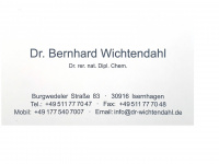 dr-wichtendahl.de Webseite Vorschau
