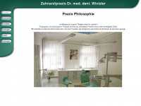 dr-wintzler.de Webseite Vorschau
