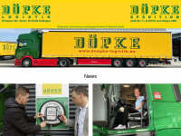 doepke-logistik.de Webseite Vorschau