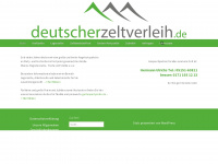 deutscherzeltverleih.de Webseite Vorschau
