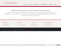 doersing.com Webseite Vorschau