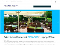 dionysos-leipzig.de Webseite Vorschau