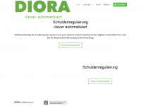 diora.de Webseite Vorschau