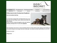 dog-secret.de Webseite Vorschau